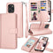 Tekcoo Wallet Case for iPhone 12 Mini / iPhone12 Mini (5.4 inch) 2020 Luxury ID Cash Credit Card Slots Holder Carrying Pouch Folio Flip PU Leather...