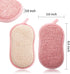 10 Pieces Reusable Sponges Kitchen Non Scratch Microfiber Sponge Scrubber Sponge Reusable Scouring Pads Dish Sponge for Kitchen Cleaning Dishes an...