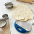 R&M International Stainless Steel 2" Round Fluted Biscuit Cutter with Handle, 1-Piece...