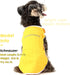 Dog Shirts Soft Warm Dog Cat Shirts Pet T-Shirt Puppy Dog Apparel Dog Cat Tee Tanks with Velcro, Easy to Put On and Take Off. (Yellow, Medium)...