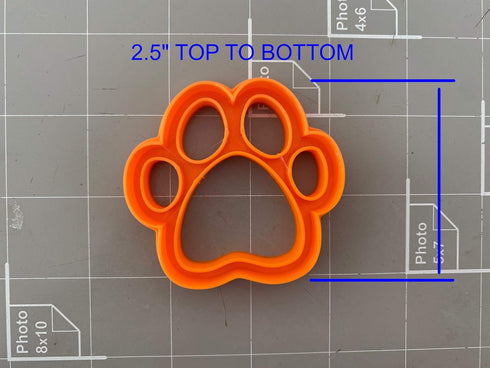 Dog Paw Cookie Cutter (2.5)...