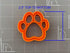 Dog Paw Cookie Cutter (2.5)...
