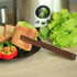2 Pcs Magnetic Wooden Toaster Tongs | 8.7-Inch Premium Walnut, Non-Toxic Kitchen Utensil for Cooking, Toast, Bacon, Muffins, Bagels, Bread | Ideal...