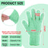 1 Pair Microfiber Dusting Gloves, Reusable Washable Cleaning Gloves Mittens for Plants House Cleaning Car Blinds Lamps and Small Hard to Reach Cor...