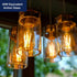 FLSNT 40W Equivalent LED Edison Bulbs with Amber Glass, 4W ST19 Dimmable Vintage LED Light Bulbs for Pendant Light, 90+ High CRI, 2200K Warm White...