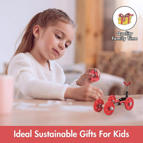 Vehicle Stem Building Toys, Educational Build Your Own Robot Toy for Kids Age 6 7 8 9+ Year Old Boys and Girls, Stem Toys Engineering Kit, Constru...