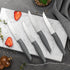 Steak Knives Set of 4,Stainless Steel Steak Cutlery Sets,4.5 In Sharp Blade Rust-proof Steak Knife with Serrated Edge, Dishwasher Safe Steak Knive...