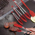 Kitchen Tongs for Cooking Locking Silicone Tongs,Buffet Tongs,Stainless Steel Serving Tongs,7,9 and 12 In Locking Food Tong with Silicon Tips Sili...