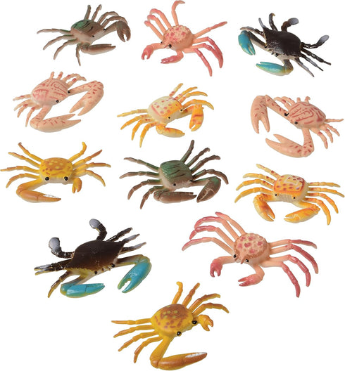 US Toy Plastic Toy Crabs Action Figure (1 Dozen)...