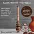 Traditional Molinillo Whisk by Verve CULTURE, Wooden Stirrer and Frother for Mexican Hot Chocolate, Authentic Mexican Cookware, Handmade Wooden Ki...