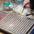 4.5 Grams (About 500 Pcs) Silver Solder Jewelry Precut Chips Solder Ultra Tiny Medium Density Easy Solder for Jewelry 2 x 2 mm (E Solder, M Solder...