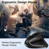 Ergonomic Optical Wireless Mouse Stylish Rechargeable 2.4G Optical Vertical Mice Cordless Mouse with USB Receiver, 800/1200 /1600 DPI, 5 Buttons f...