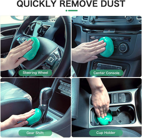 TICARVE Cleaning Gel for Car Detailing Car Cleaning Putty Auto Detailing Gel Detail Tools for Car Interior Cleaner Kit Car Vent Cleaner Automotive...