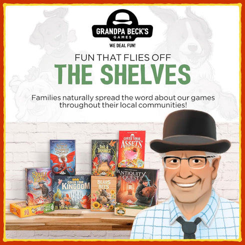 Grandpa Beck's Games Nuts About Mutts - Family-Friendly Hand-Elimination Card Game - for Kids, Teens, and Adults - from The Creators of Cover Your...