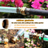 Solid Brass Garden Hose Repair Connector with Clamps Hose End Repair Kit,Fit for 5/8"Garden Hose Fitting,Male and Female Hose Fittings(5/8"-3 Set)...