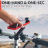 New 2025 Bicycle & Motorcycle Phone Mount - The Most Secure One-Handed Bike Phone Holder for iPhone, Samsung or Any Smartphone. Stress-Resistant a...