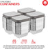 Stock Your Home 1 Lb Aluminum Disposable Cookware With Lids (25 Pack) - Foil Pans Cardboard Lids - Disposable & Recyclable Takeout Trays With Lids...