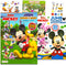Mickey Mouse Coloring Books for Kids Ages 2-4 - Bundle with Mickey Activity Book with 200+ Stickers Plus Mickey Coloring Pages, More | Mickey Acti...