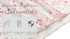 Newborn Floral Print Blanket Baby Stretch Wrap Swaddle Blanket Receiving Blanket with Matching Headband and Beanie (Small Flower and Leaf)...