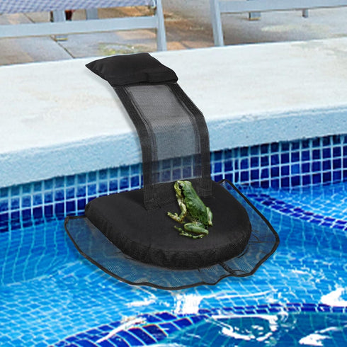 MorTime Animal Saving Escape Ramp, Swimming Pool Floating Animal Saver Rescue Tool for Outdoor Critter Frog Chipmunk (1 Pack)...
