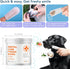 Dental Finger Wipes for Dogs - 100 Wipes - Dog Dental Teeth Cleaning Wipes for Dogs - Pre-Soaked Oral Cleaning Pads- Reduces Plaque, Tartar & Dog ...