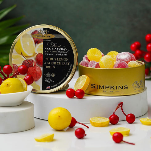 Simpkins Citrus Lemon & Sour Cherry 200g...