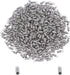 PH PandaHall 1000pcs Stainless Steel Coil Cord Ends 2.5mm Inner Diameter Mini Tube Cord Cap Tip Leather Cord Ends Caps 10mm Long Necklace Spring F...