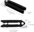 Steel Non-Slip Sectional Connectors for Sliding Sofas, Adjustable Clips to Keep Sectional Couch Together, Prevent Floor Scratches and Keep Section...