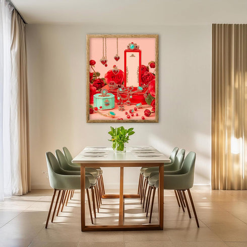 Posterizer 1 pcs-Handmade Valentine’s Day gifts cute poster -2-Romantic Art-Holiday Poster Collection-Gift for Couples boyfriend girlfriend Husban...