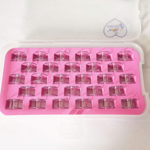 HONEYSEW Class 15 A Style SA156 Bobbins for Brother Sewing and Embroidery Machine (28pcs/Box)...