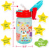 Creative Kids Cocomelon Decorate Your Own Water Bottle BPA Free with 4 Sheets of Stickers - Leak-Proof, Pop-Up Spout Cover - Easy to Grip School o...