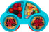 Toddler Plates, Portable Baby Plates for Toddlers, BPA-Free Strong Suction Plates for Toddlers, Dishwasher and Microwave Safe Silicone Placemat 10...
