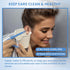 Ear Wax Removal Kit Ear Irrigation Flushing System Temperature Display, Upgraded Ear Flush Cleaner Flusher Ear Cleaning Kit, Safe Wash, Comfortabl...