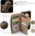 UEEBAI Wallet Case for Samsung Galaxy S21 Ultra 5G, Premium Handmade PU Leather Phone Case Card Slots Magnetic Closure Zipper Pocket Kickstand Fli...