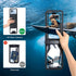 Niveaya Double Space Waterproof Phone Pouch - 2 Pack, Waterproof Phone Lanyard Case with iPhone 15/14/13/12 Pro Max/Pro/8 Plus, Galaxy S22/S21/S20...