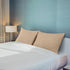 Utopia Bedding Waterproof Pillow Protectors with Zipper Standard Size (2 Pack, Beige), Terry Pillow Covers...