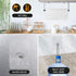 Under Cabinet Paper Towel Holder Wall Mount for Home Kitchen,Stainless Steel for Large Rolls-Black...