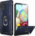 LUMARKE for Galaxy A51 4G Case with Screen Protector,Pass 16ft. Drop Tested Military Grade Protective Phone Cover with Magnetic Ring Kickstand Com...