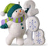 Hallmark Keepsake Christmas Ornament 2018 Year Dated, Frosty Fun Decade Snowman...
