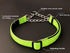 Martingale Collar for Dogs Reflective Nylon Dog Training Collars Soft Padded No Pull Adjustable Collars Stainless Steel Chain Collar for Large/Med...