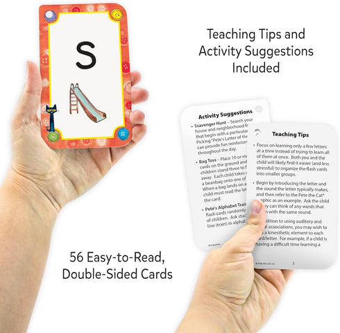 Teacher Created Resources® Pete The Cat® Alphabet Flash Cards...