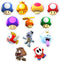 Mushroom Fridge Magnet (12 Pack) Funny Magnet Super Game Bumper Office Cabinets Decoration Fridge Metal?Magnet Flexible Reusable Magnetic Vinyl...