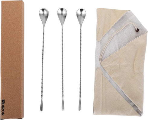 3 Pack 12 Inches Stainless Steel Mixing Spoons...