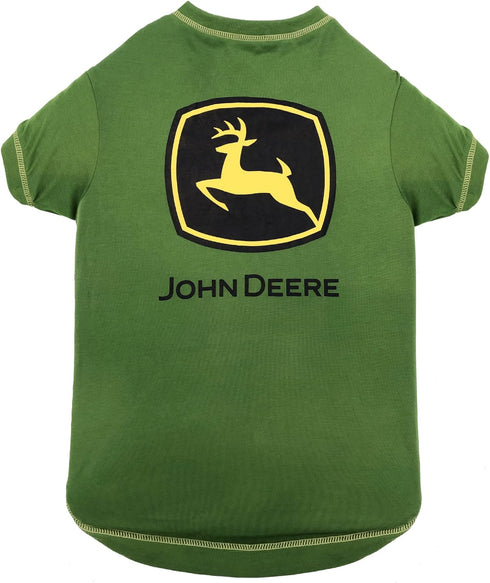 Pets First John Deere Dog T-Shirt, Large. Clothing for Pets, Dogs, Cats, Puppies, Kittens. Comfortable, Durable Tee Shirt Jacket Polo Costume Lice...