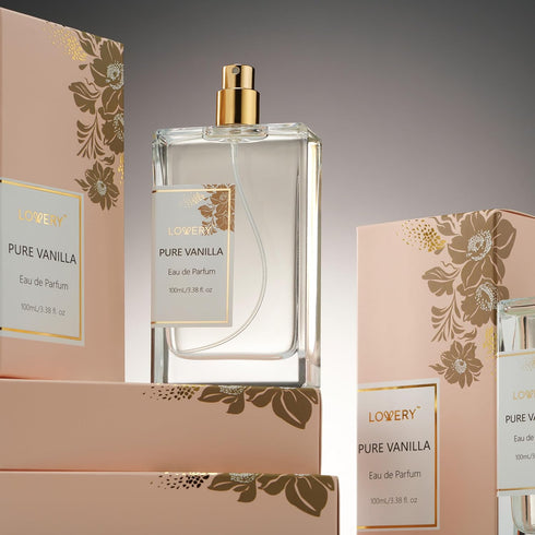 Pure Vanilla Perfume for Women, 3.38 fl oz Womens Perfume, Long Lasting Eau de Parfum Vanille Fragrance, Sweet Smelling Ladies Perfume Gift for Gi...