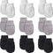 9 Pairs Newborn Baby Mittens Infant Toddler Gloves No Scratch Mittens Unisex Cotton Gloves for 0-6 Months Baby Boys Girls...