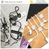 50 Pcs Cable Management Under Desk, Xuuza Adhesive Cable Clips Cord Keeper Organizers for Phone Chargers, Computer Mouse Cables, Lightning Chargin...