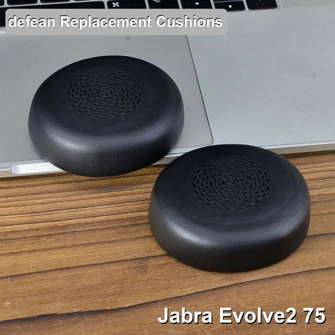 Evolve2 75 Ear Pads - defean Replacement Ear Cushion Compatible with Jabra Evolve2 75 PC Wireless Headset (Ear Pads not fit Jabra Evolve 75 75+ 75...