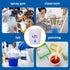 Paint Mixing Cup 20 Ounce, Accurate Measurements in Ratios and OZ. and ML, 12PCS Plastic Graduated Measuring Cups for Paint, Resin, Epoxy, Acrylic...