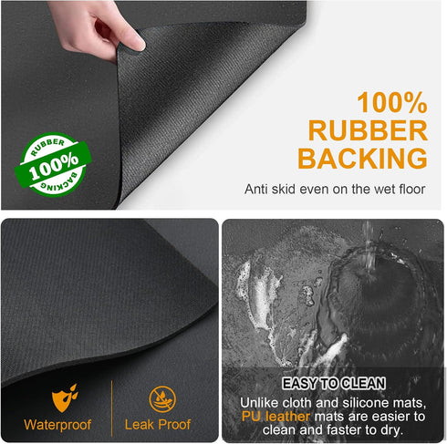 Dish Drying Mats for Kitchen Counter Coffee Mat Under Sink Mats for Kitchen Waterproof Dish Mat Drying Kitchen Mat Bar Mats for Countertop Coffee ...